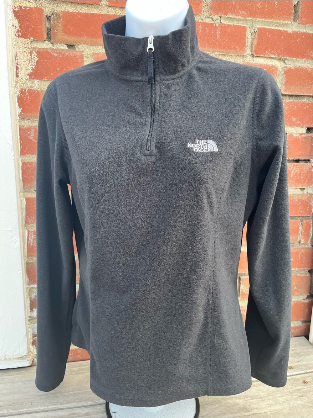 The North Face Black Women's Quarter-Zip Fleece Top